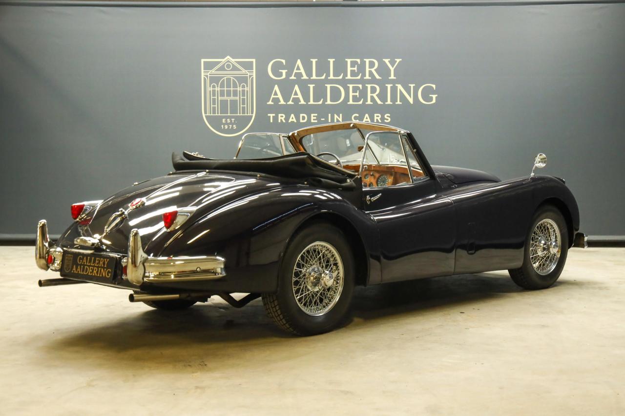 1955 Jaguar XK140 DHC &ldquo;More than 70 years in France&rdquo;
