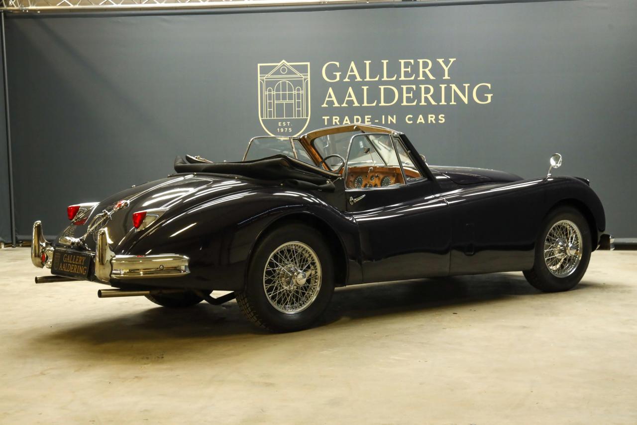 1955 Jaguar XK140 DHC &ldquo;More than 70 years in France&rdquo;