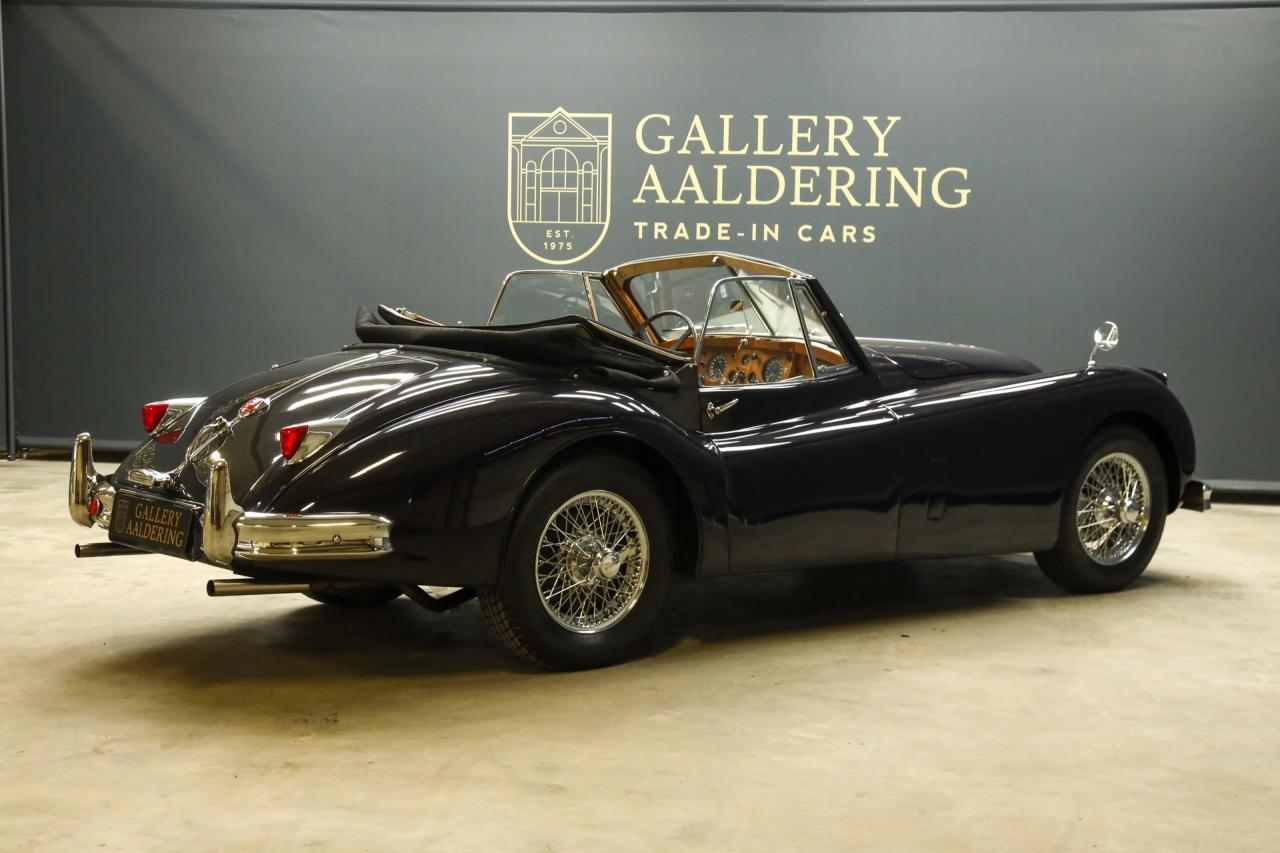 1955 Jaguar XK140 DHC &ldquo;More than 70 years in France&rdquo;