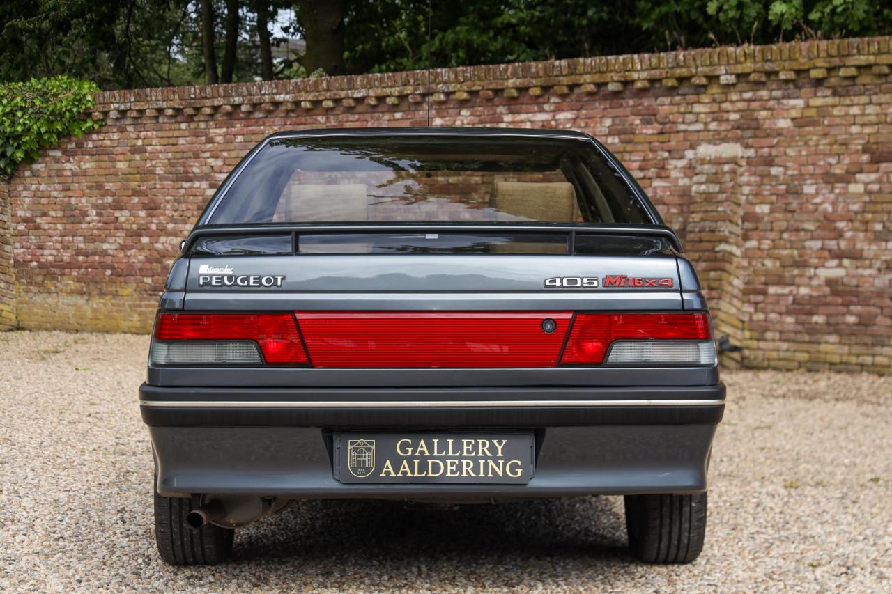 1990 Peugeot 405 Mi-16 X4 &ldquo;Only 31.000 km since new&rdquo;
