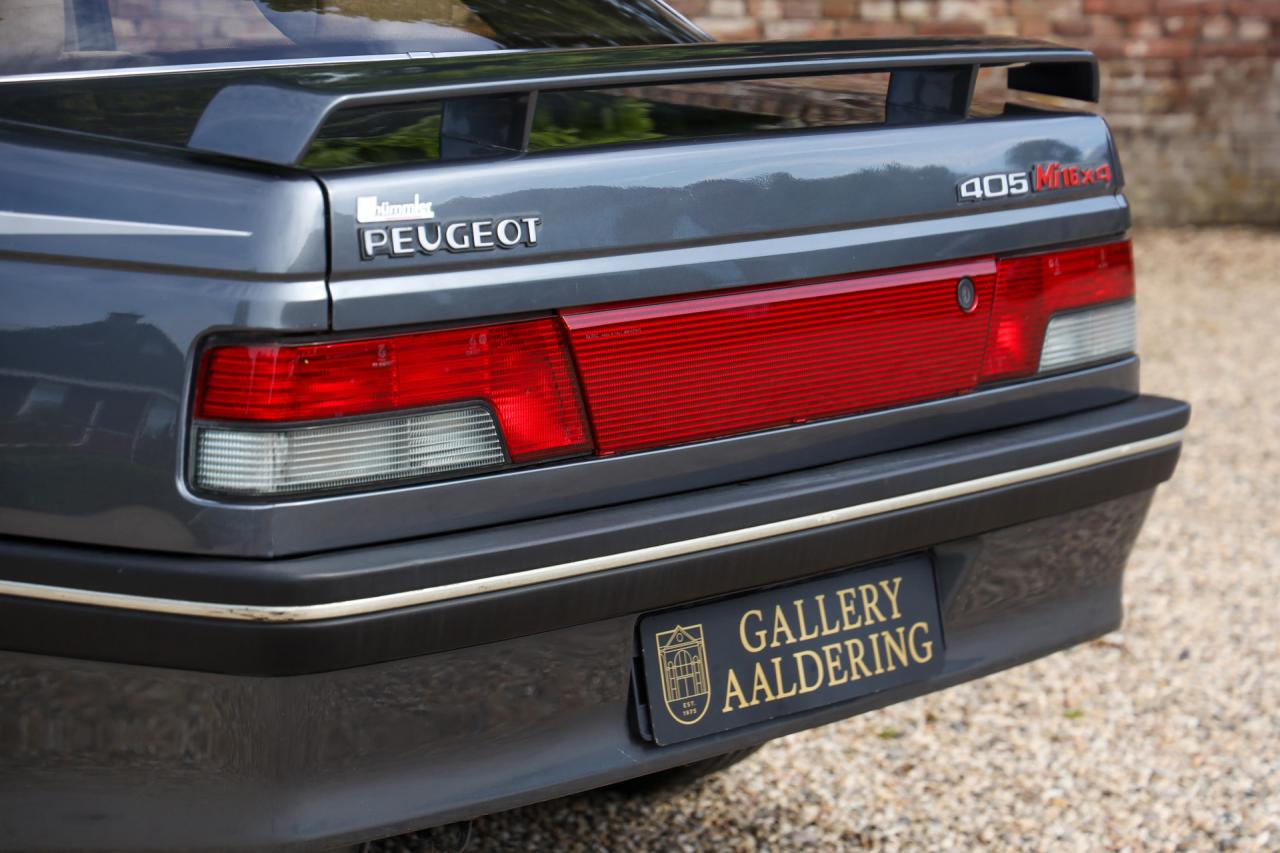 1990 Peugeot 405 Mi-16 X4 &ldquo;Only 31.000 km since new&rdquo;
