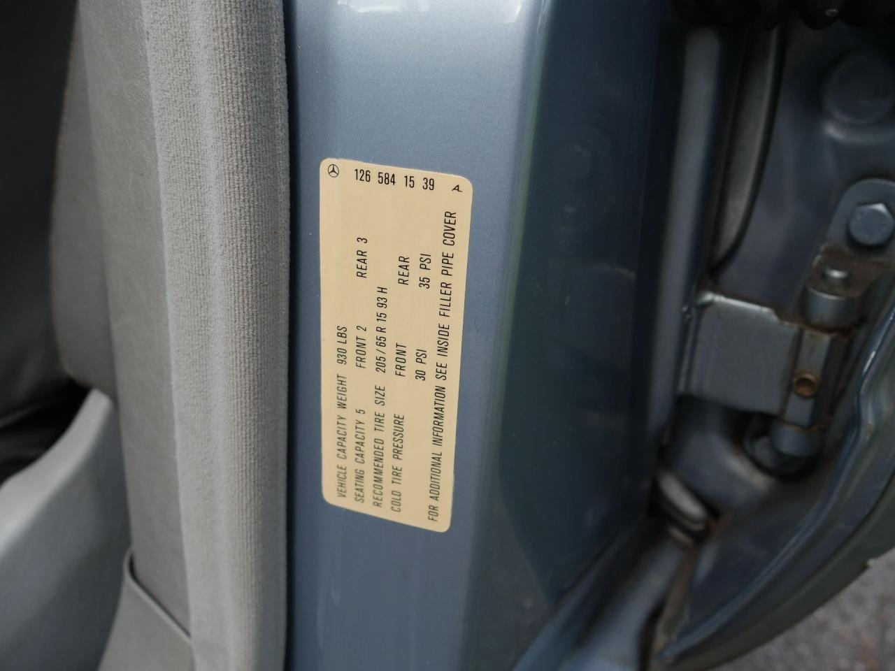1986 Mercedes - Benz 300SDL