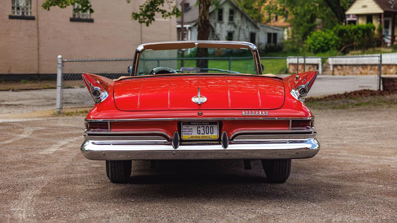 1961 Chrysler 300 G Convertible
