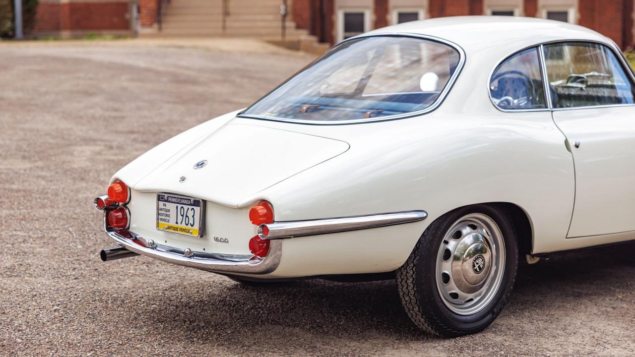 1963 Alfa Romeo Giulia Sprint Speciale