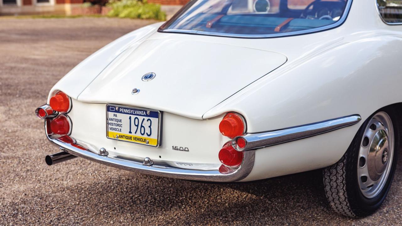 1963 Alfa Romeo Giulia Sprint Speciale