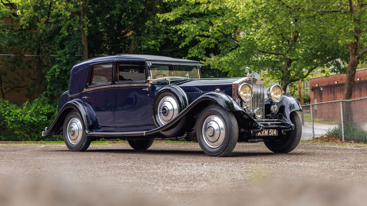 1934 Rolls - Royce Phantom II Barker Sedanca de Ville