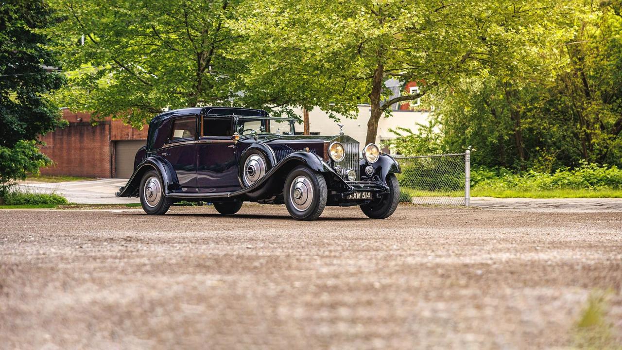 1934 Rolls - Royce Phantom II Barker Sedanca de Ville