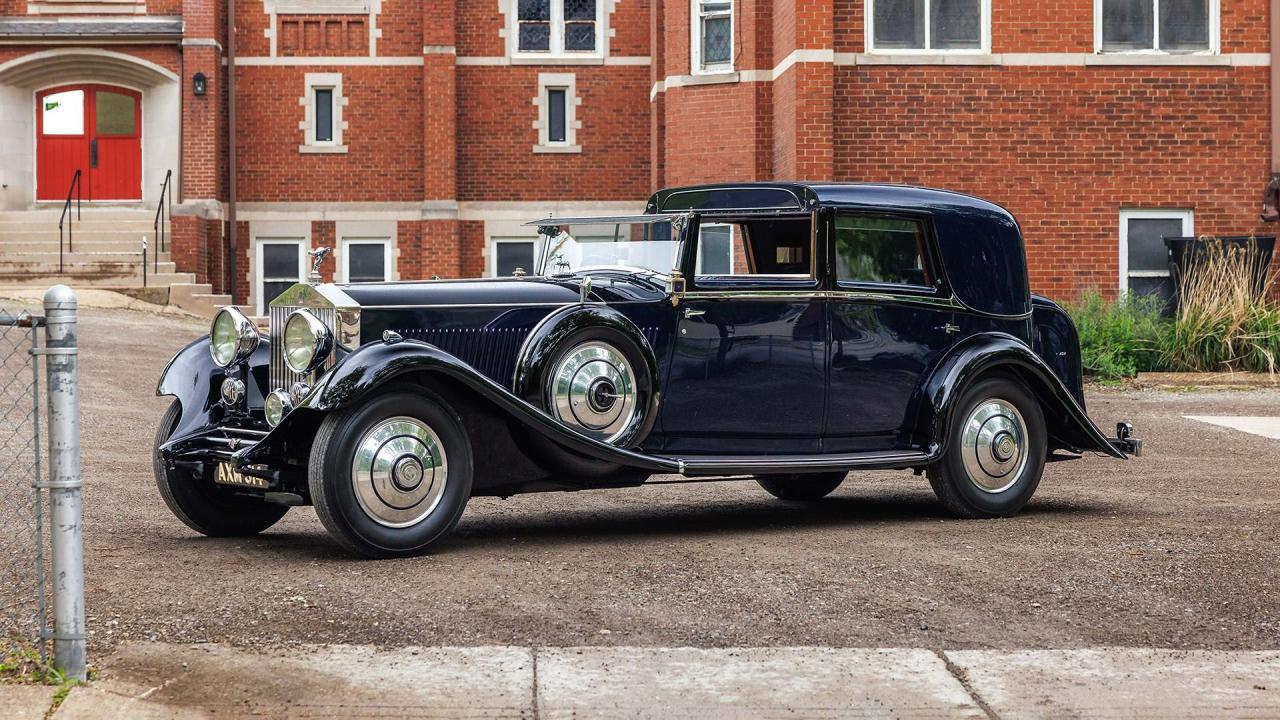 1934 Rolls - Royce Phantom II Barker Sedanca de Ville