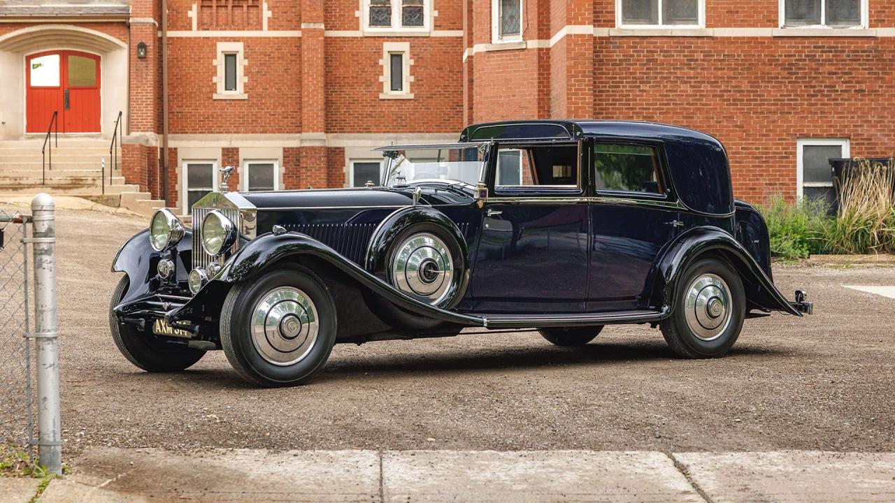 1934 Rolls - Royce Phantom II Barker Sedanca de Ville
