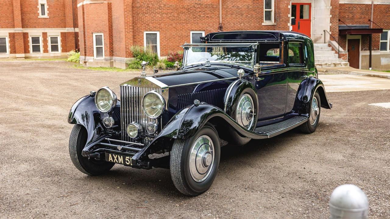 1934 Rolls - Royce Phantom II Barker Sedanca de Ville