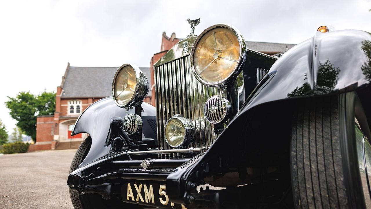 1934 Rolls - Royce Phantom II Barker Sedanca de Ville