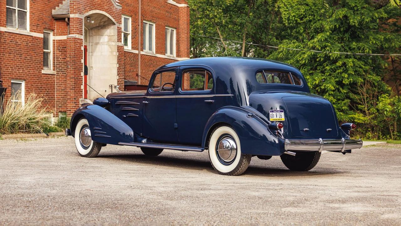 1936 Cadillac Series 90 V-16 Five-Passenger Town Sedan