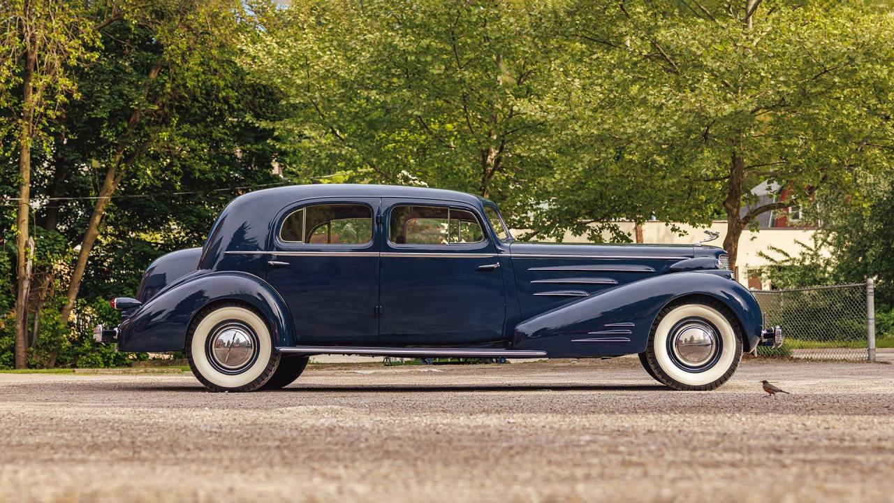 1936 Cadillac Series 90 V-16 Five-Passenger Town Sedan