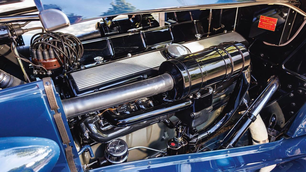 1936 Cadillac Series 90 V-16 Five-Passenger Town Sedan