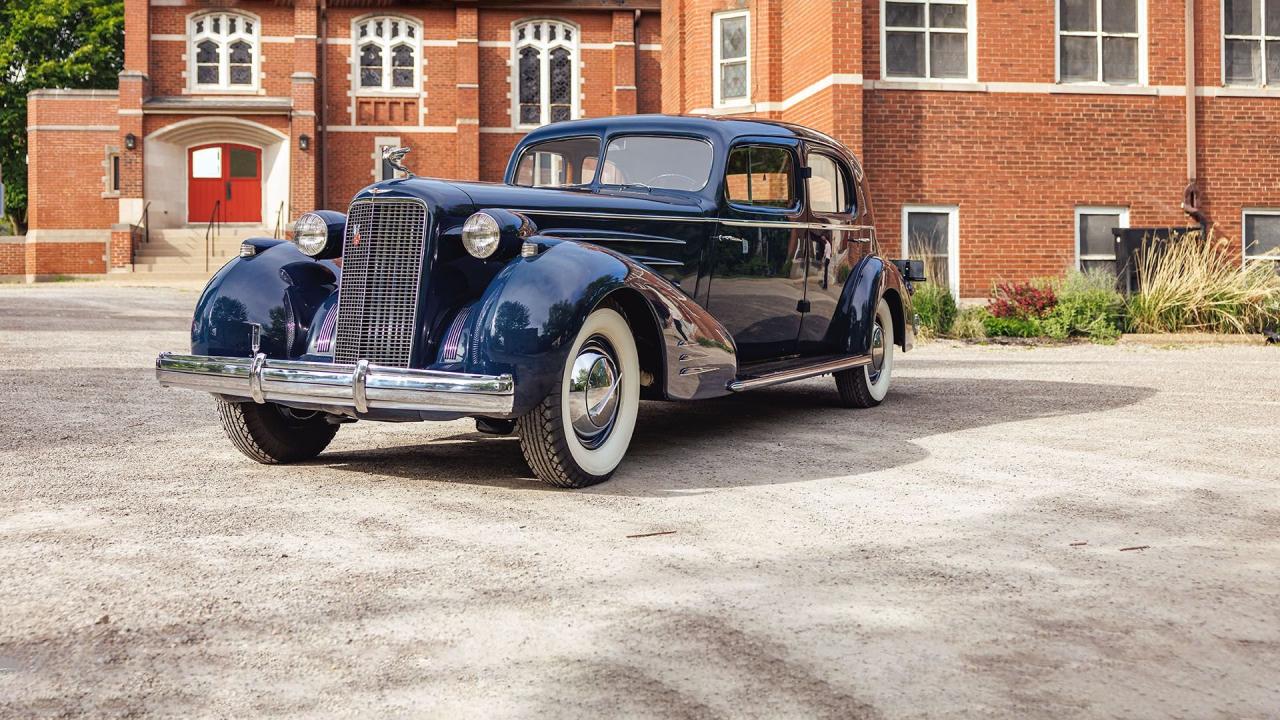 1936 Cadillac Series 90 V-16 Five-Passenger Town Sedan