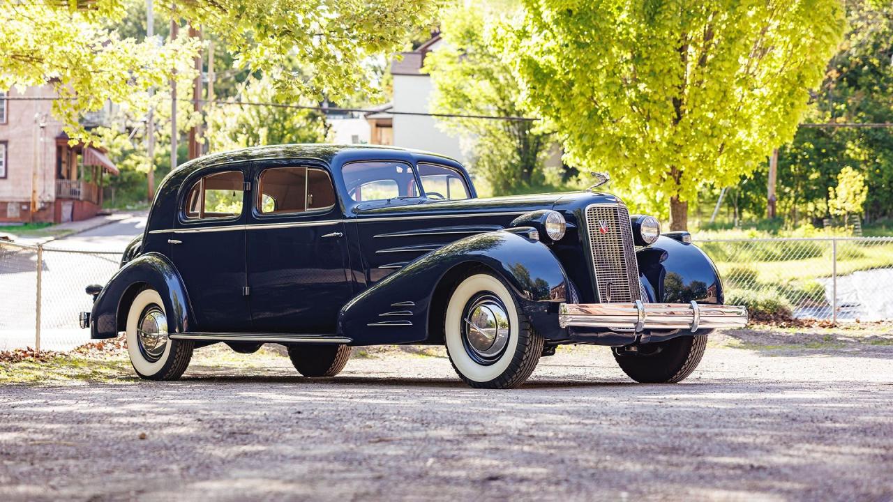 1936 Cadillac Series 90 V-16 Five-Passenger Town Sedan