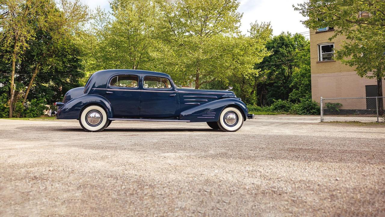 1936 Cadillac Series 90 V-16 Five-Passenger Town Sedan