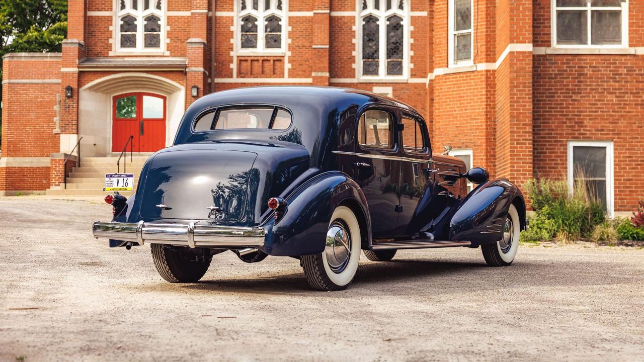 1936 Cadillac Series 90 V-16 Five-Passenger Town Sedan