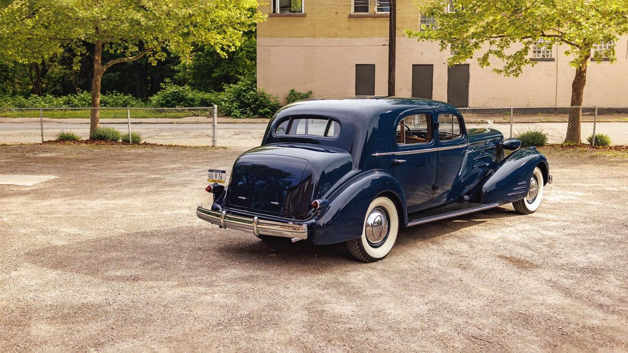1936 Cadillac Series 90 V-16 Five-Passenger Town Sedan