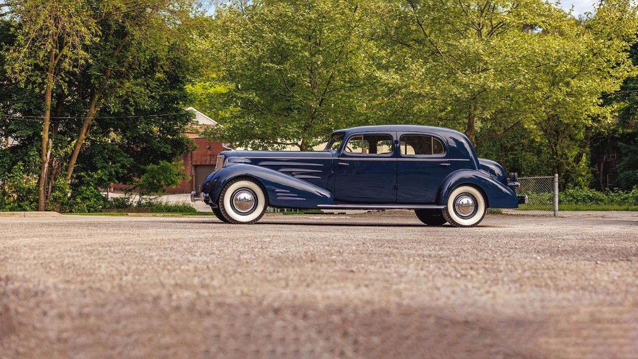 1936 Cadillac Series 90 V-16 Five-Passenger Town Sedan