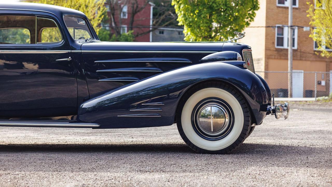1936 Cadillac Series 90 V-16 Five-Passenger Town Sedan
