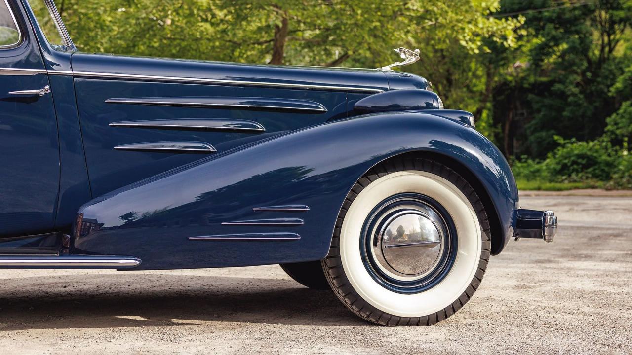 1936 Cadillac Series 90 V-16 Five-Passenger Town Sedan
