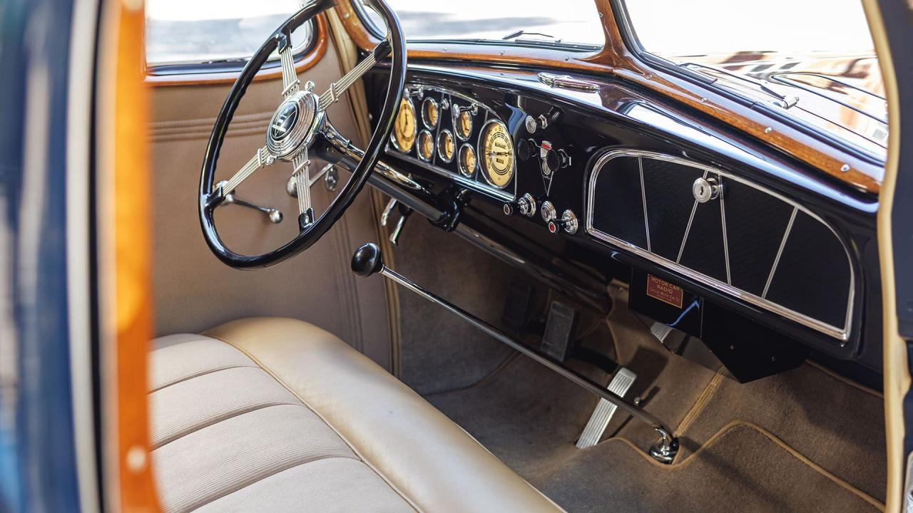 1936 Cadillac Series 90 V-16 Five-Passenger Town Sedan