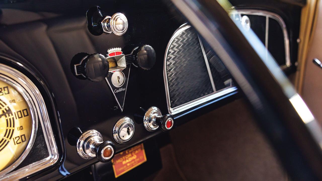 1936 Cadillac Series 90 V-16 Five-Passenger Town Sedan
