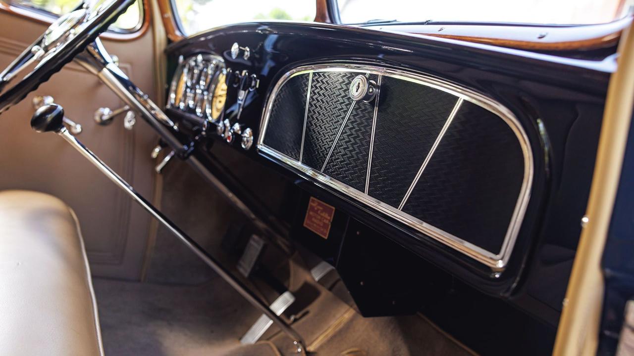 1936 Cadillac Series 90 V-16 Five-Passenger Town Sedan