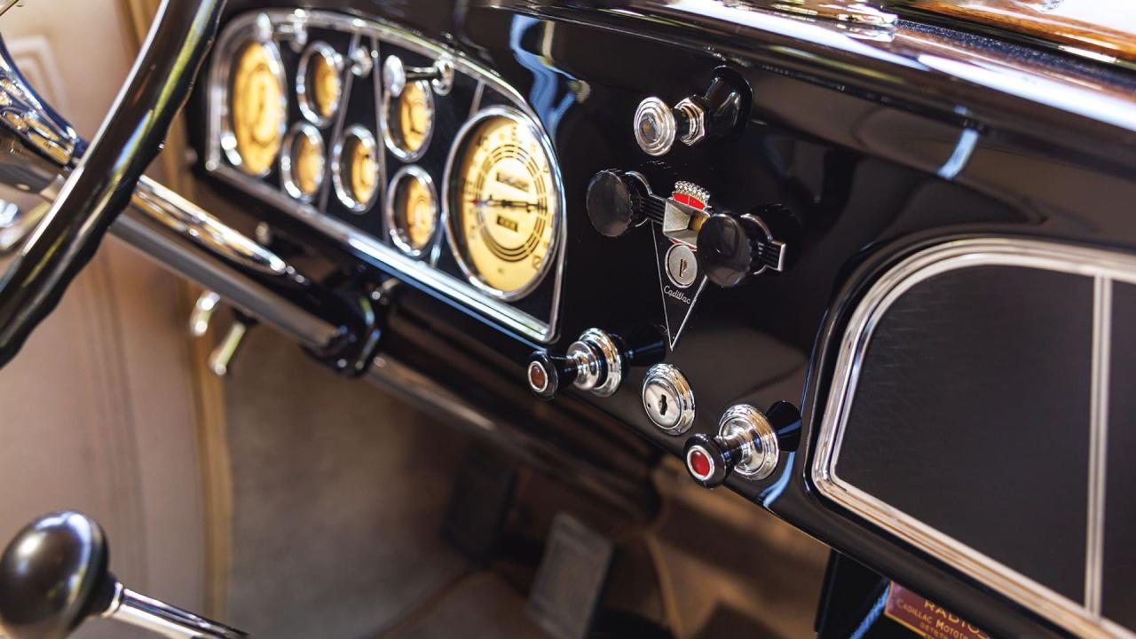 1936 Cadillac Series 90 V-16 Five-Passenger Town Sedan