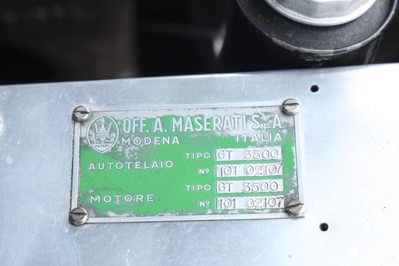 1964 Maserati Sebring 3500 GTi &ldquo;From the 1st Series&rdquo;