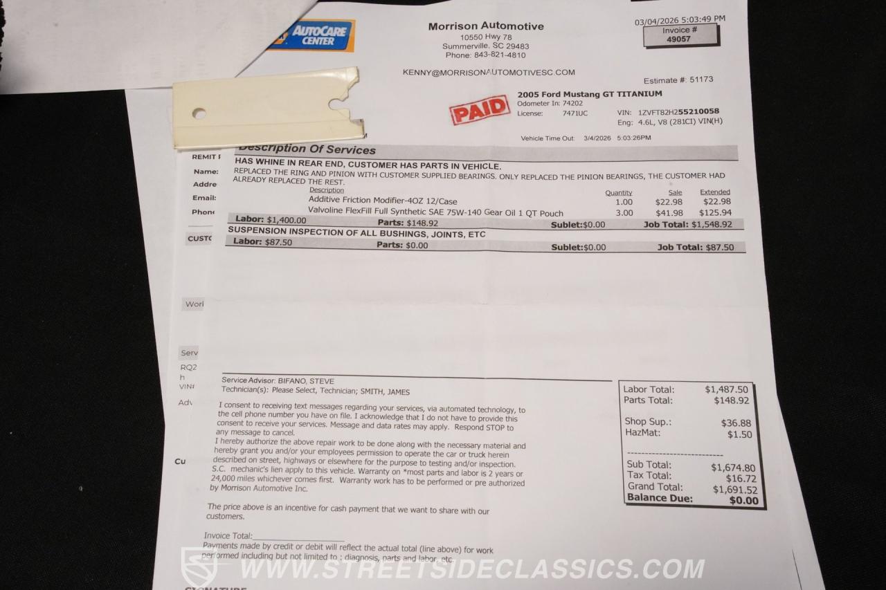 2005 Ford Mustang GT Supercharged