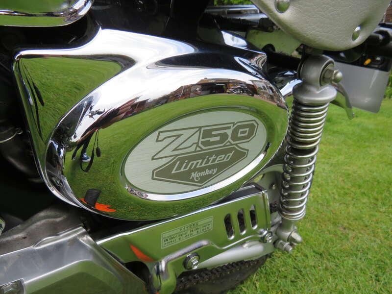2004 Honda Z50 CHROME LIMITED EDITION MONKEY