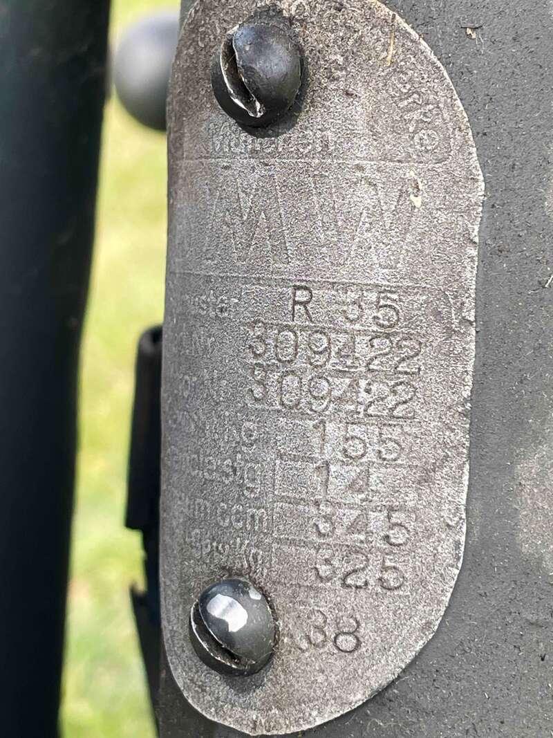 1938 BMW R35