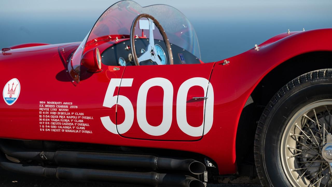 1954 Maserati A6GCS by Fiandri &amp; Malagoli