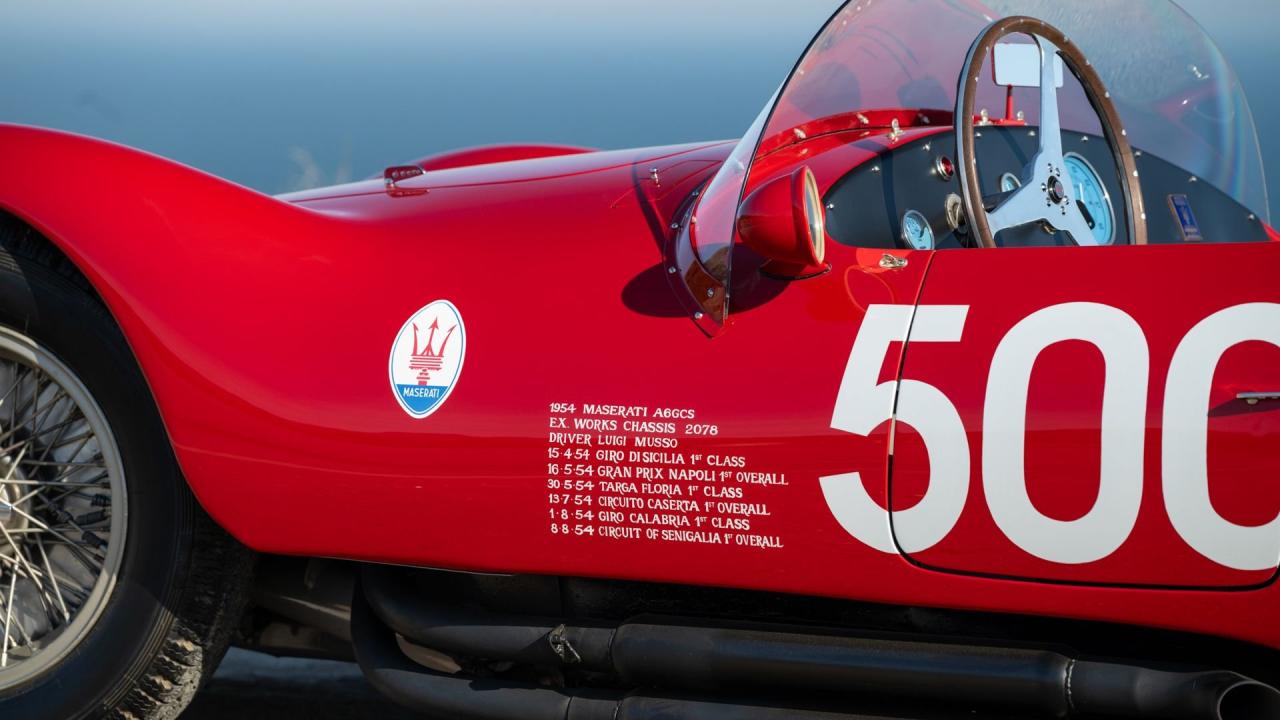 1954 Maserati A6GCS by Fiandri &amp; Malagoli