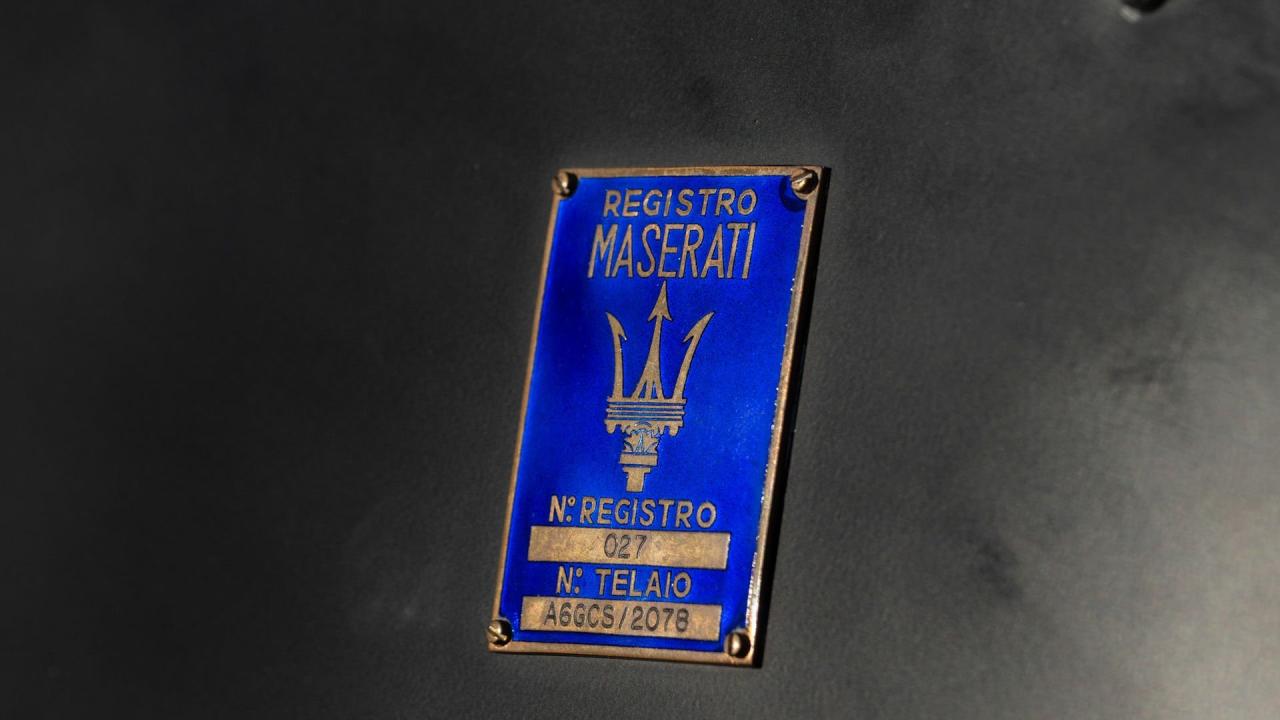 1954 Maserati A6GCS by Fiandri &amp; Malagoli