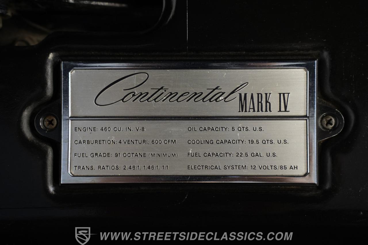 1973 Lincoln Continental Mark IV
