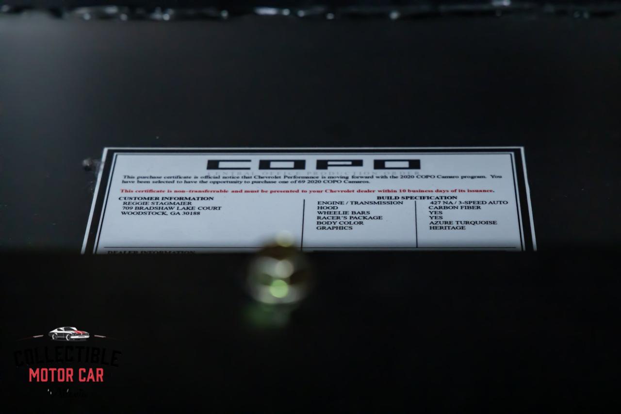 2020 Chevrolet Camaro COPO