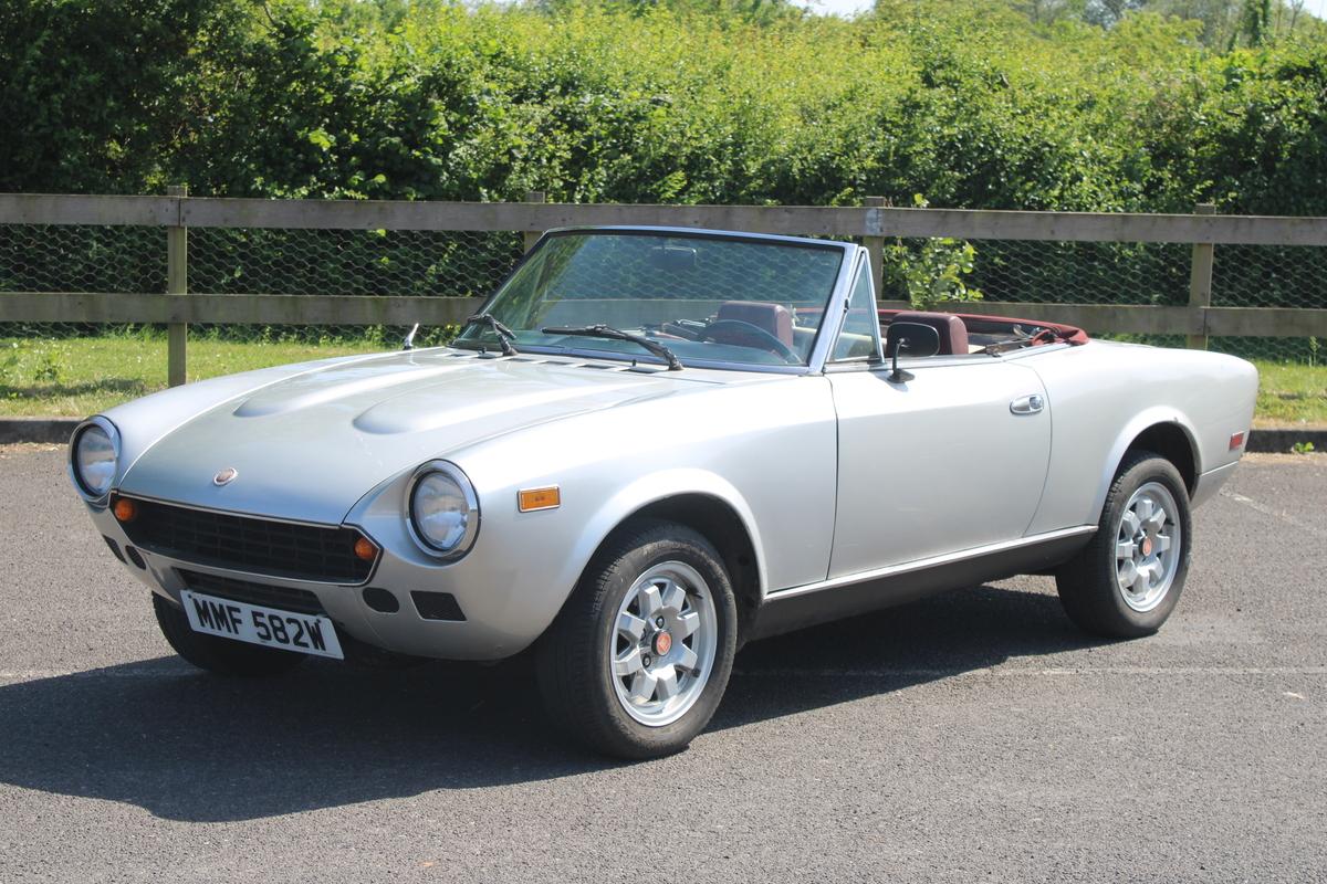 1981 Fiat 124 SPIDER LHD