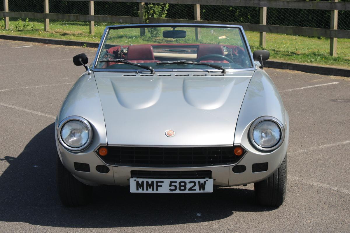 1981 Fiat 124 SPIDER LHD