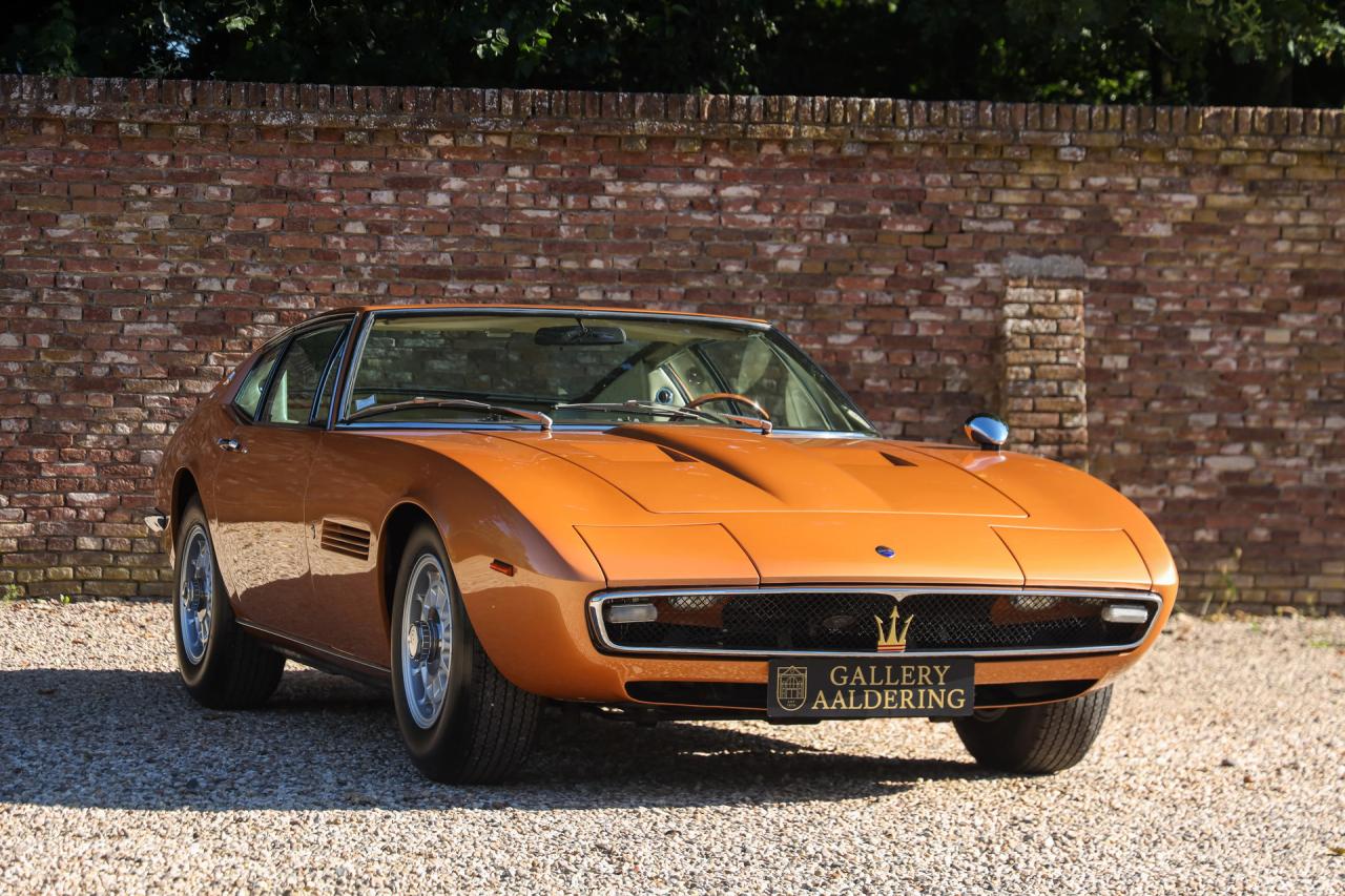 1969 Maserati Ghibli 4.7 Coup&eacute; &ldquo;With a world-famous first owner&rdquo;