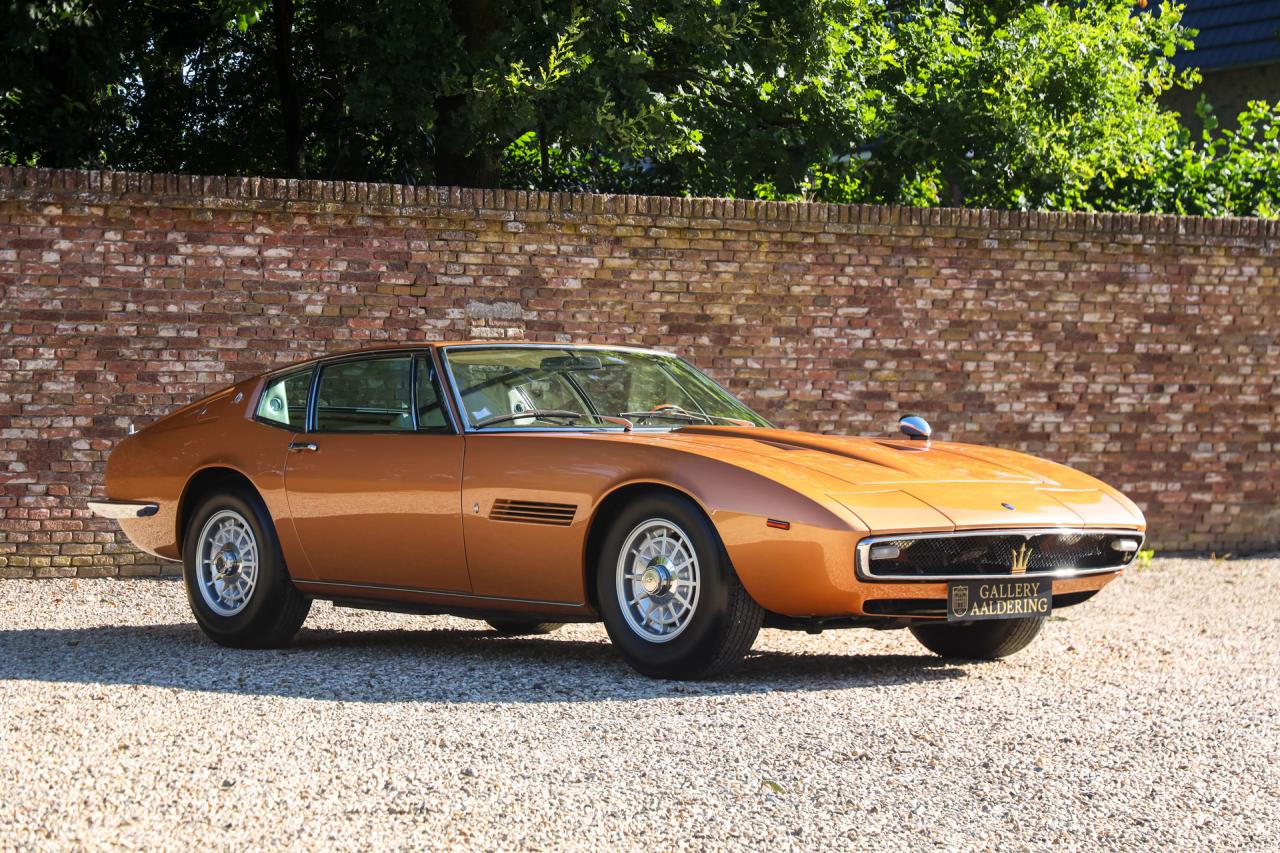 1969 Maserati Ghibli 4.7 Coup&eacute; &ldquo;With a world-famous first owner&rdquo;