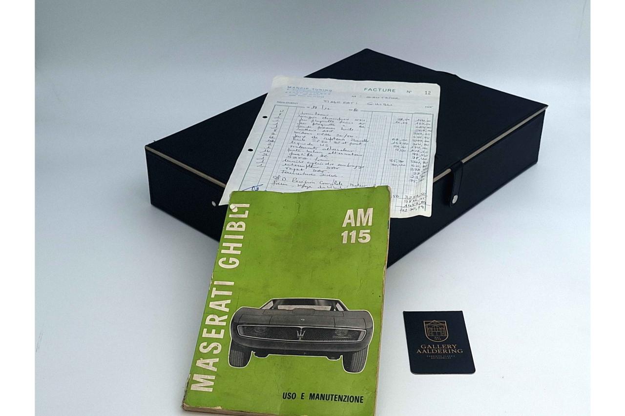 1969 Maserati Ghibli 4.7 Coup&eacute; &ldquo;With a world-famous first owner&rdquo;