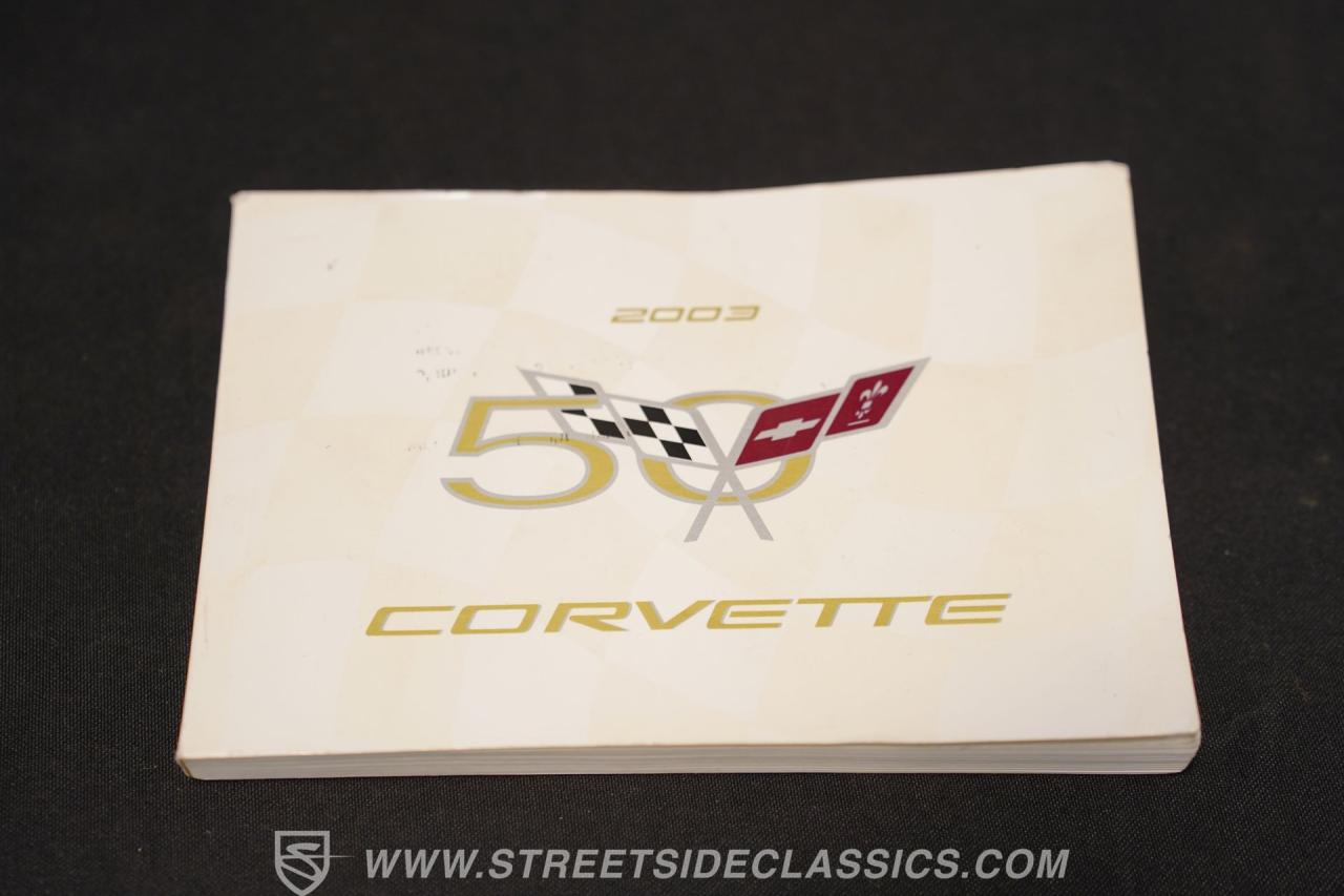 2003 Chevrolet Corvette Convertible 50th Anniversary