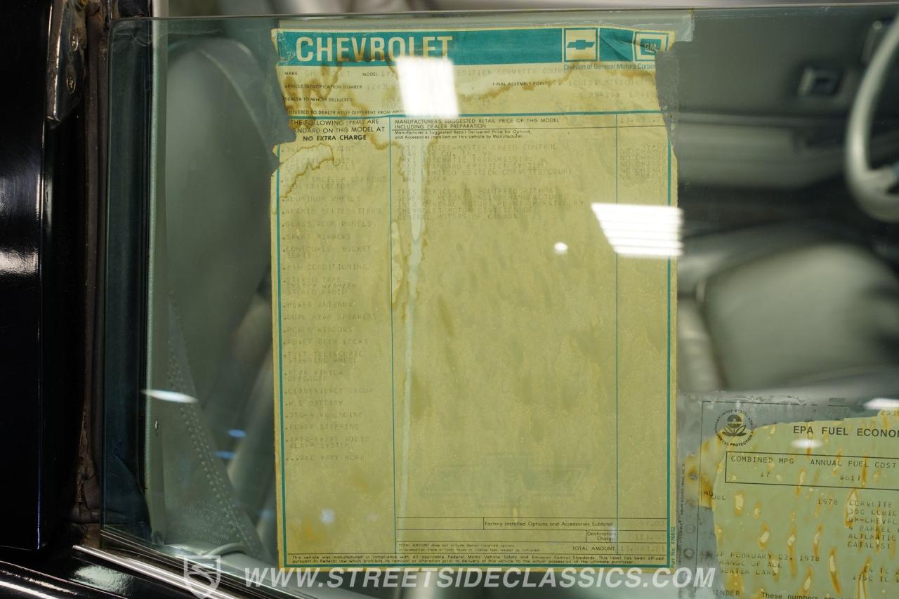 1978 Chevrolet Corvette Indy 500 Pace Car