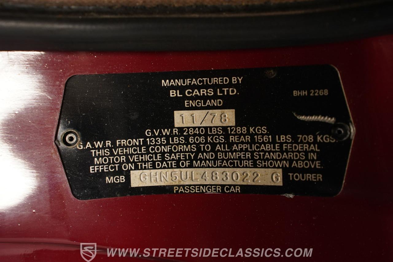 1979 MG MGB