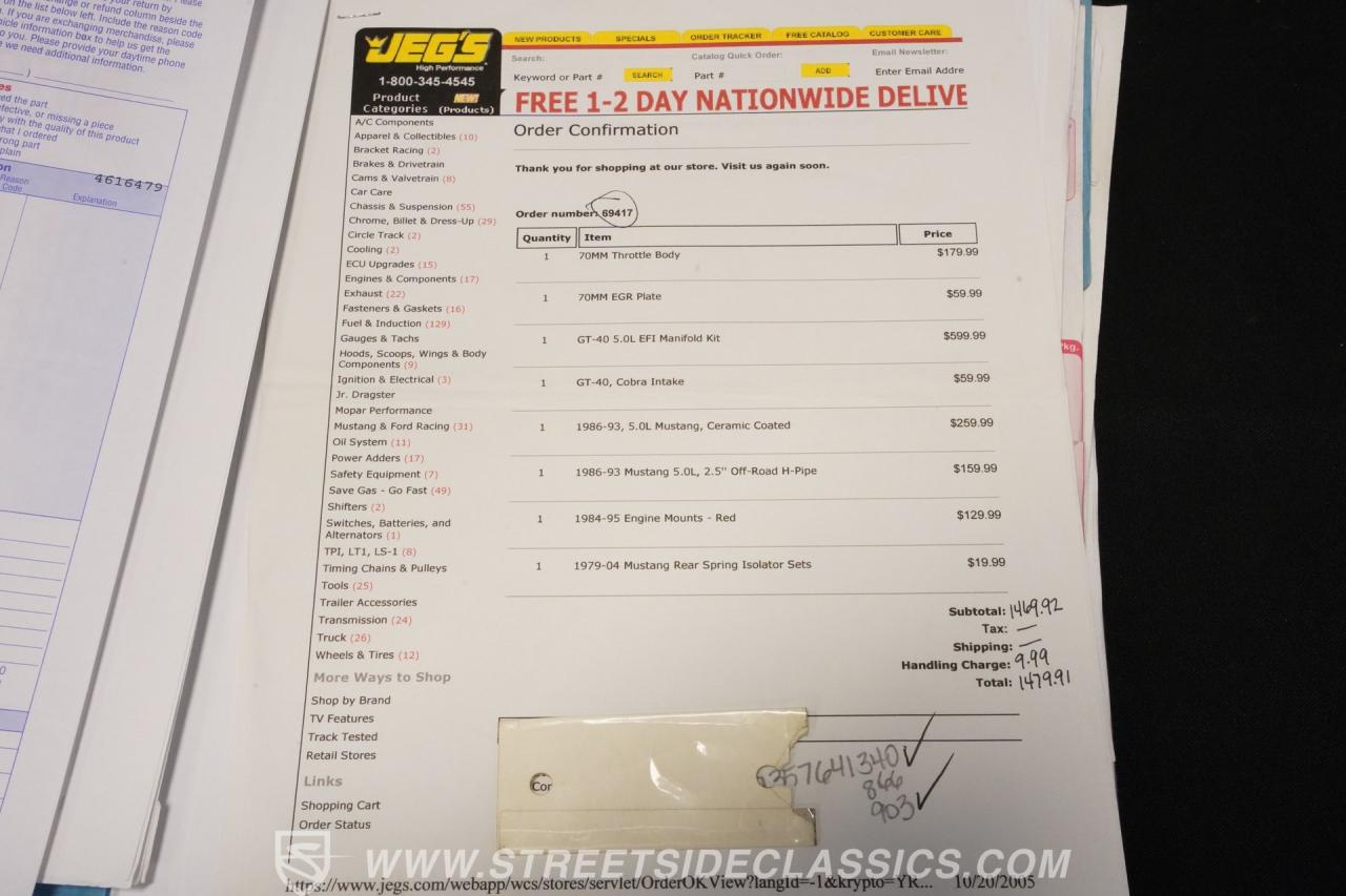 1993 Ford Mustang LSX Restomod