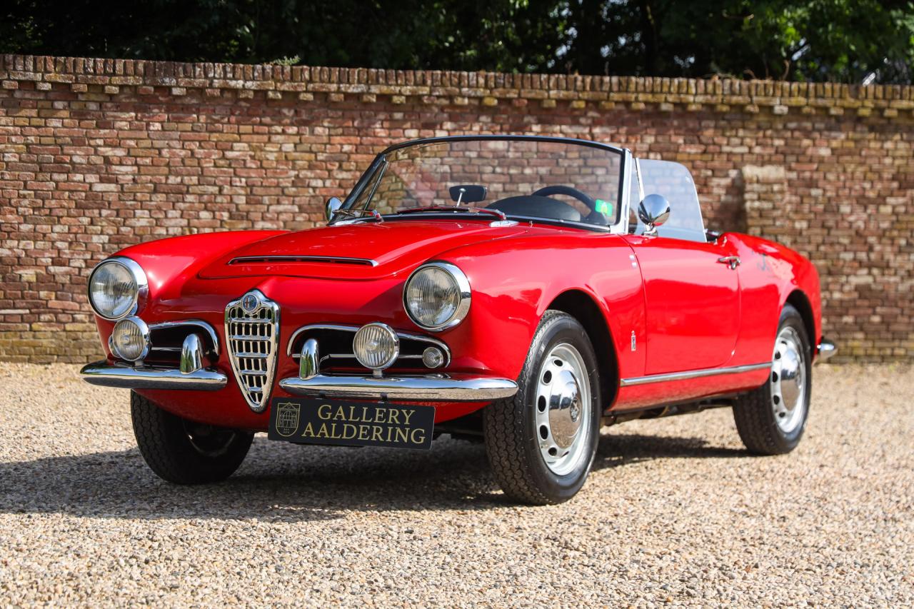 1965 Alfa Romeo Giulia 1600 Spider &ldquo;Restored and rebuilt&rdquo;