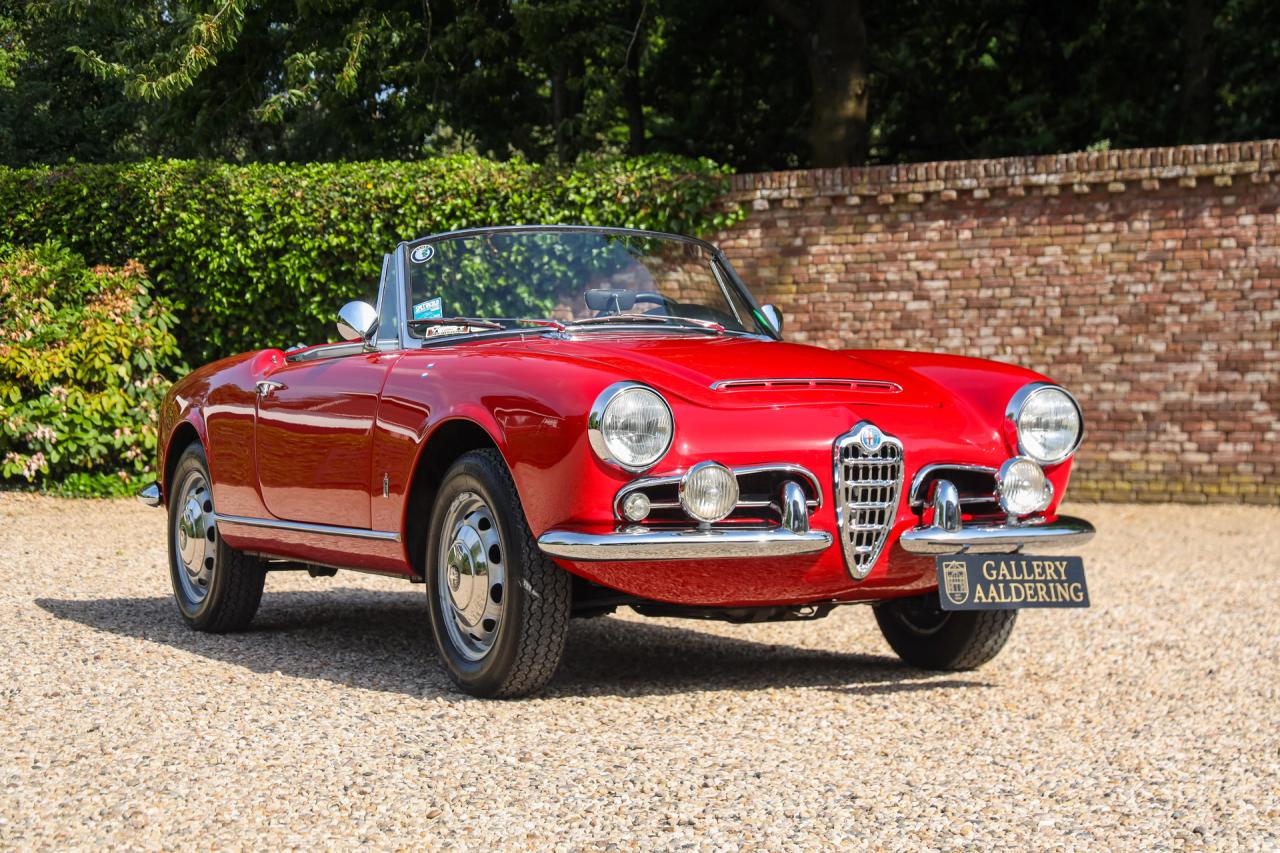 1965 Alfa Romeo Giulia 1600 Spider &ldquo;Restored and rebuilt&rdquo;